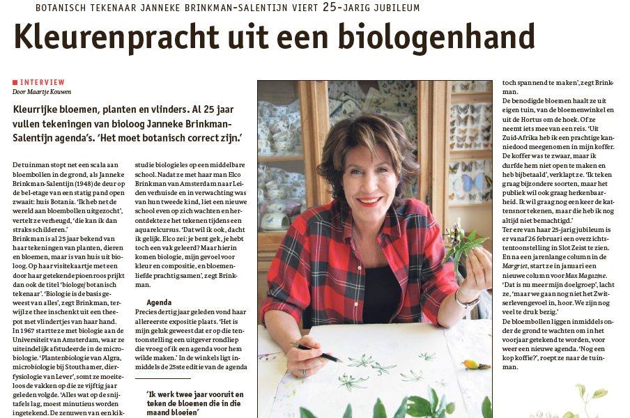 Kleurenpracht uit een biologenhand | 2016